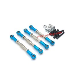 WPL C14 RC Car Upgrades Metal Adjustable rod blue