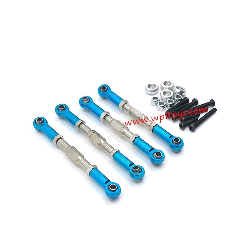 WPL C14 RC Car Upgrades Metal Adjustable rod blue WPL C14 RC Car Upgrades Metal Adjustable rod blue