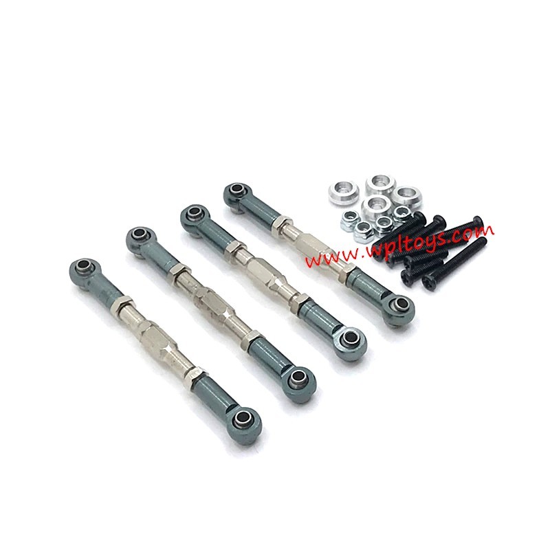 WPL C14 RC Car Upgrades Metal Adjustable rod gray WPL C14 RC Car Upgrades Metal Adjustable rod gray