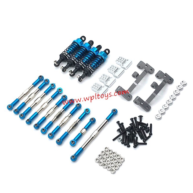 WPL C14 RC Car Upgrades Metal set blue WPL C14 RC Car Upgrades Metal set blue