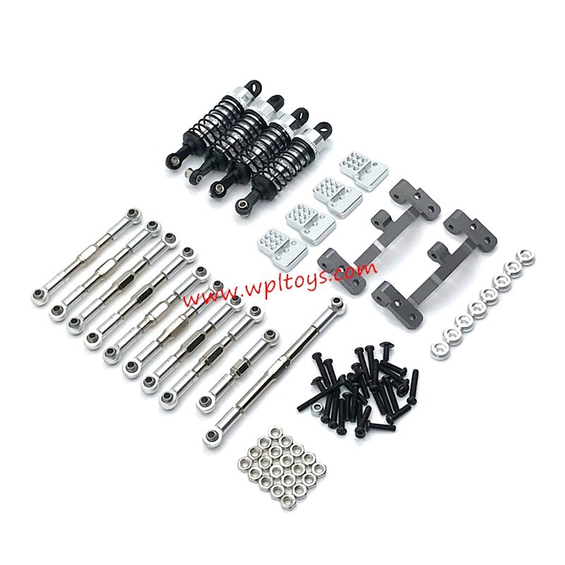WPL C14 RC Car Upgrades Metal set silver WPL C14 RC Car Upgrades Metal set silver