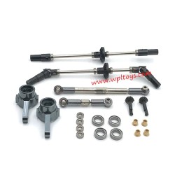WPL C14 RC Car Upgrades Front and Rear Axle Kit front
