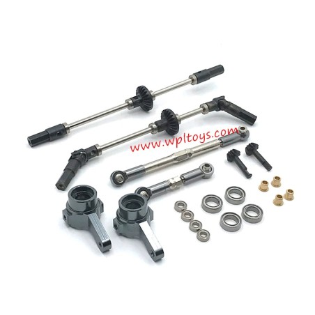 WPL C14 RC Car Upgrades Front and Rear Axle Kit left