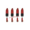 WPL C24 Upgrade Parts Hydraulic Shock Absorbers red