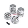 WPL C24 Upgrades Metal Tires Silver