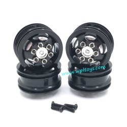 WPL C24 RC Car Upgrades Metal Tires Black