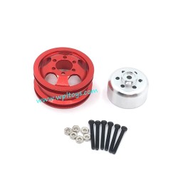 WPL C24 RC Car Upgrades Metal Tires red