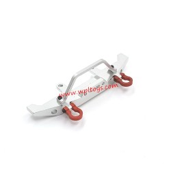WPL C24 RC Car Upgrade Parts Front Bumper silver