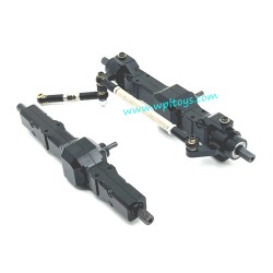 WPL C24 Upgrade Parts Front and Rear Axle Assembly Black