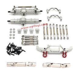 WPL C24 Upgrade Parts Metal Conversion Kits silver