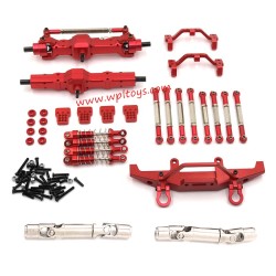 WPL C24 Upgrade Parts Metal Conversion Kits red