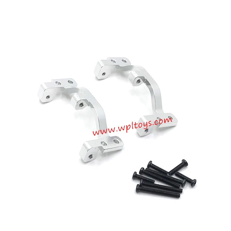 WPL C24 Upgrade Parts Metal Tie Rod Holder silver
