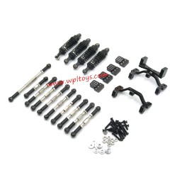 WPL C24 Upgrades Metal Upgrade Conversion Kit black