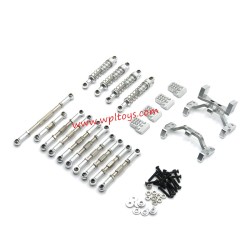 WPL C24 Upgrades Metal modifications silver