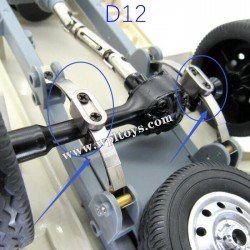 Details about   For WPL D12 RC Car Rear Axle Metal Steel Plate Leaf Spring Upgrade Part ZHU