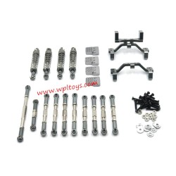 WPL C24 Upgrades Metal modifications silver