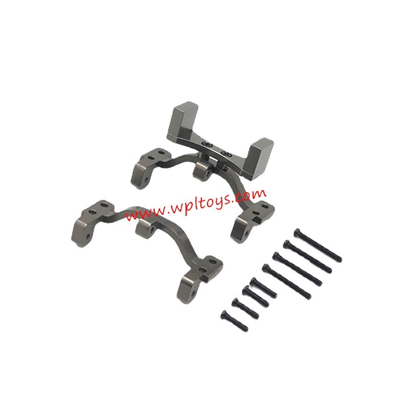 WPL C24 Upgrades Bridge Servo Tie Rod Holders gray