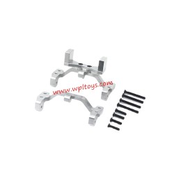 WPL C24 Upgrades Bridge Servo Tie Rod Holders silver