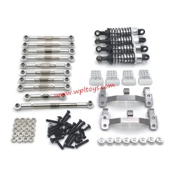 WPL C24 Upgrades Metal 6-piece set silver