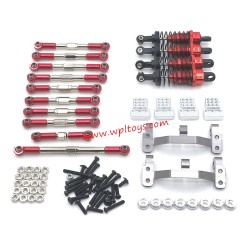 WPL C24 Upgrades Metal 6-piece set red