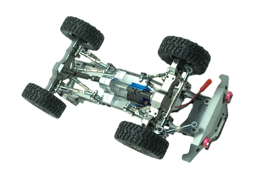4 WPL C14 Parts Front and Rear Axles 6
