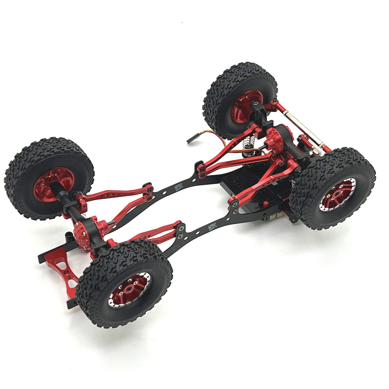 WPL C64 RC Truck Parts Metal Upgrade Front and Rear Fixed Tie Rods 2