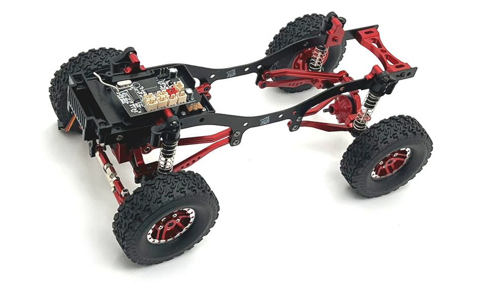 WPL C64 RC Truck Parts Metal Upgrade Front and Rear Shock Mount 3