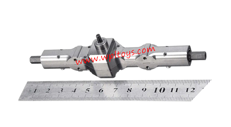 9-WPL-D12-Parts-Metal-Upgrade-Kit-Rear-Axle-Assembly